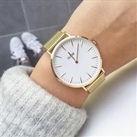 Armbanduhr Cluse Watches La Bohème in Stahl CL18109 - CL18109